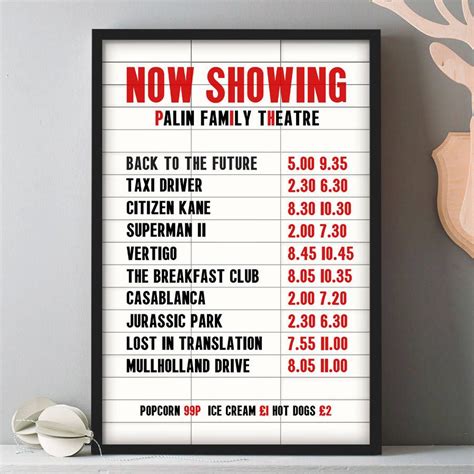 Showtimes & Cinema Listing